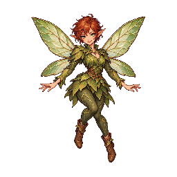 王道ファンタジーの敵キャラ「ピクシー」の立ち絵イラスト