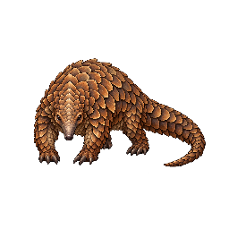 王道ファンタジーの敵キャラ「センザンコウ」の立ち絵イラスト