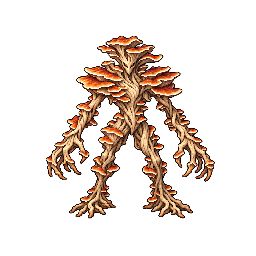 王道ファンタジーの敵キャラ「キノコ人」の立ち絵イラスト