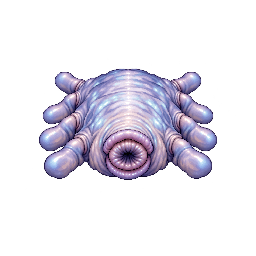 SF・機械・宇宙生物の敵キャラ「八抱の真空虫」の立ち絵イラスト