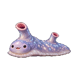 かわいい・コミカルの敵キャラ「ふた息のノソノソ」の立ち絵イラスト