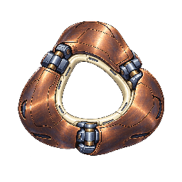 SF・機械・宇宙生物の敵キャラ「三弁ギャザラ」の立ち絵イラスト
