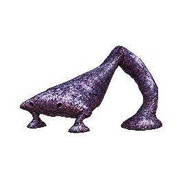 現代ホラー・怪異の敵キャラ「逆深の三脚」の立ち絵イラスト
