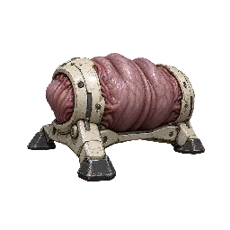 SF・機械・宇宙生物の敵キャラ「腹ふいごの三橇共生体」の立ち絵イラスト