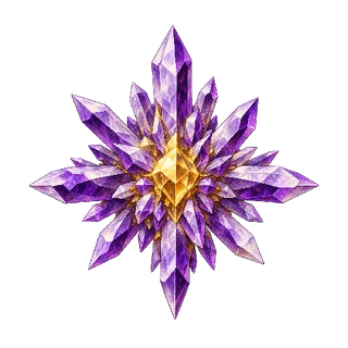 王道ファンタジーの敵キャラ「結晶精霊」の立ち絵イラスト