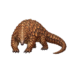 王道ファンタジーの敵キャラ「センザンコウ」の立ち絵イラスト