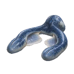 SF・機械・宇宙生物の敵キャラ「鞍鰓の潮押し」の立ち絵イラスト