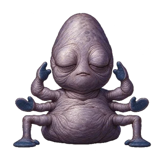 世界の神話・伝承の敵キャラ「六掌の眠り守」の立ち絵イラスト